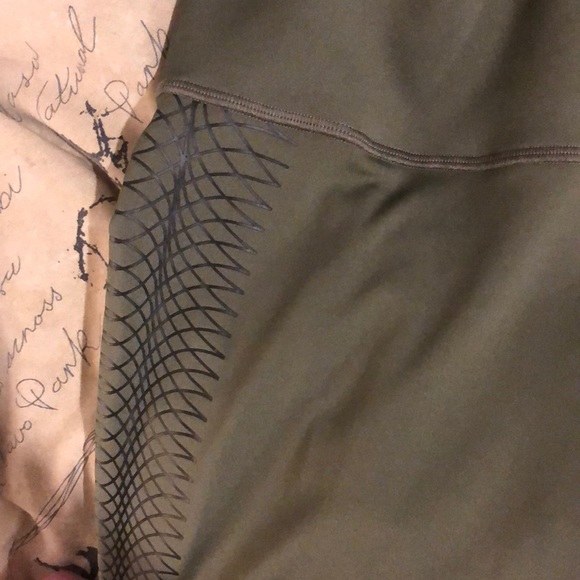 Army green puma leggings - Picture 4 of 4